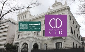 Former Mansion of Eduardo Adcoch, at 37 Paseo de la Castellana (avenue) in Chamberi district in Madrid (Spain), built in 1906.