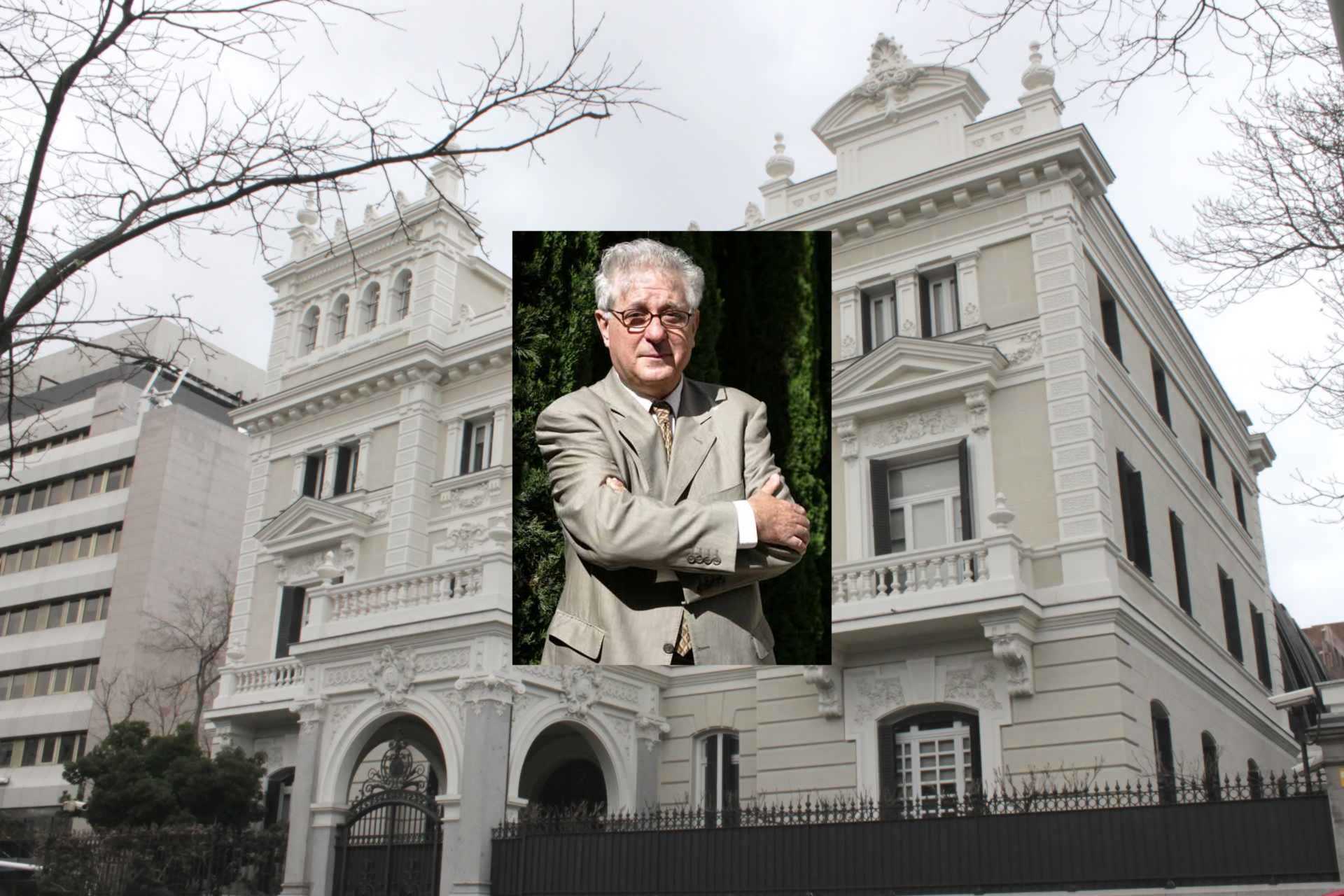 Former Mansion of Eduardo Adcoch, at 37 Paseo de la Castellana (avenue) in Chamberi district in Madrid (Spain), built in 1906.