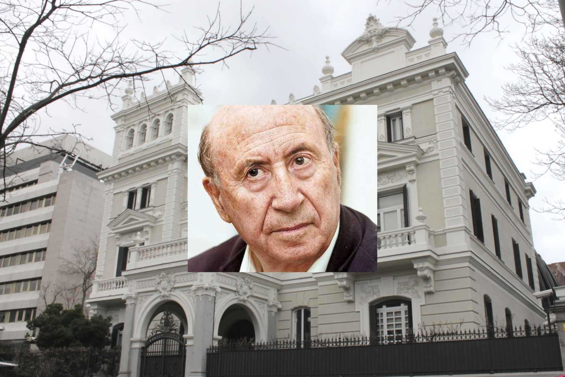 Former Mansion of Eduardo Adcoch, at 37 Paseo de la Castellana (avenue) in Chamberi district in Madrid (Spain), built in 1906.
